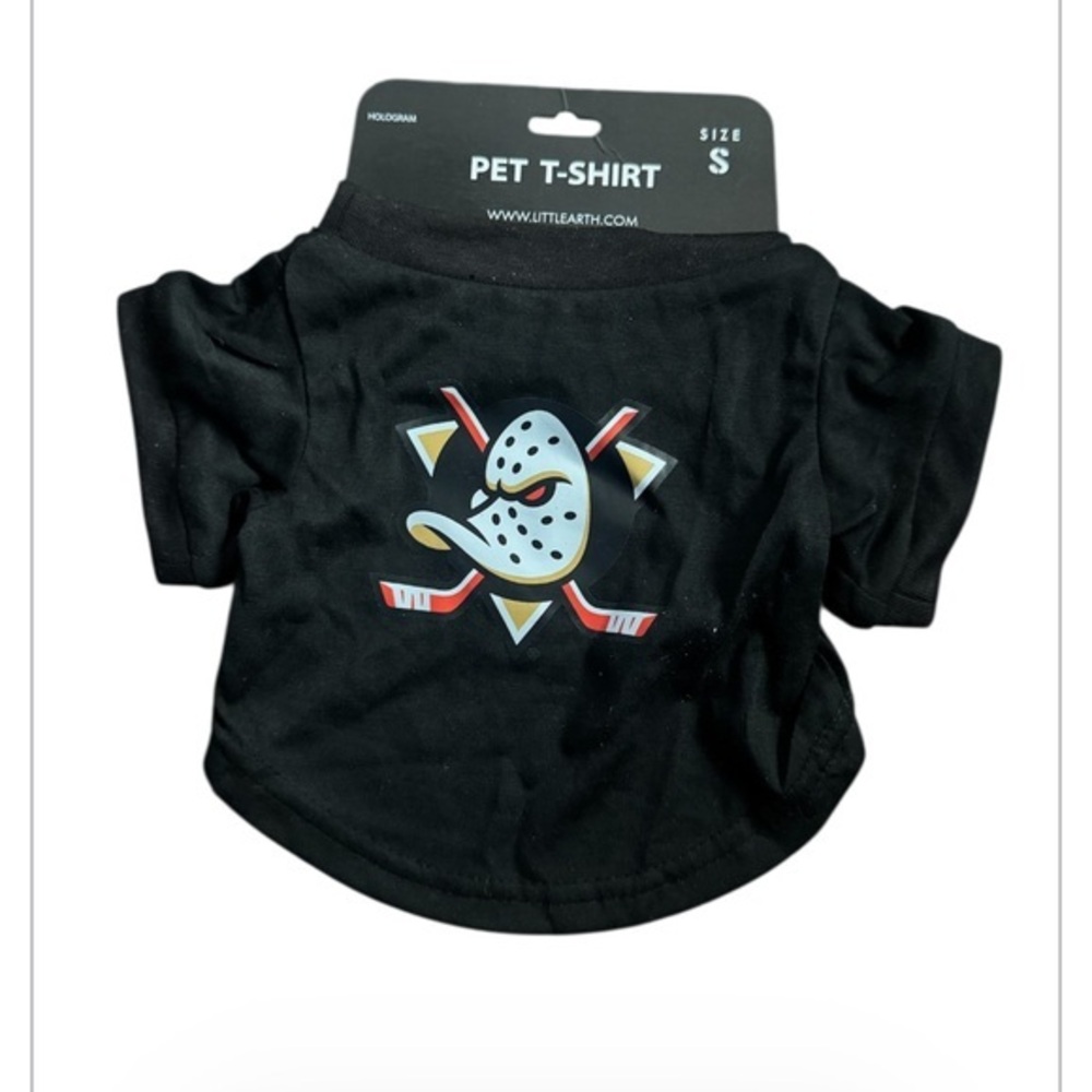 Anaheim ducks pet T-Shirt fan wear size small